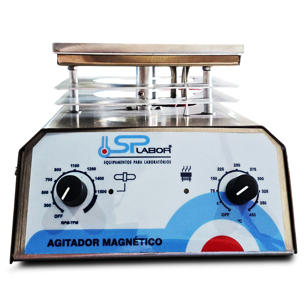 Agitador Magnetico com Aquecimento SP 160 161 5 Agitador Magnético com Aquecimento - SP-160-161 (5)