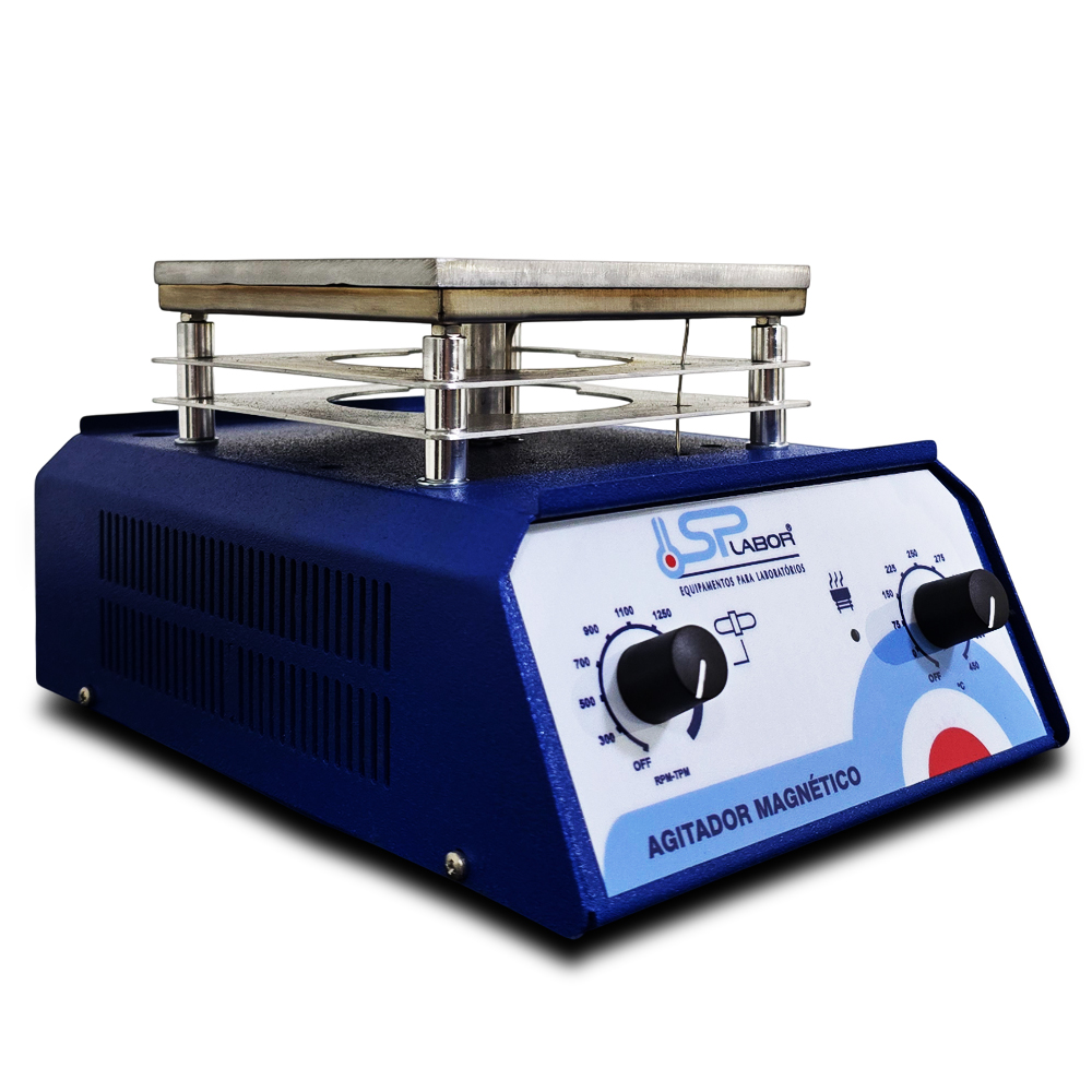 Agitador Magnetico com Aquecimento SP 160E 22 Agitador Magnético com Aquecimento - SP-160E (22)