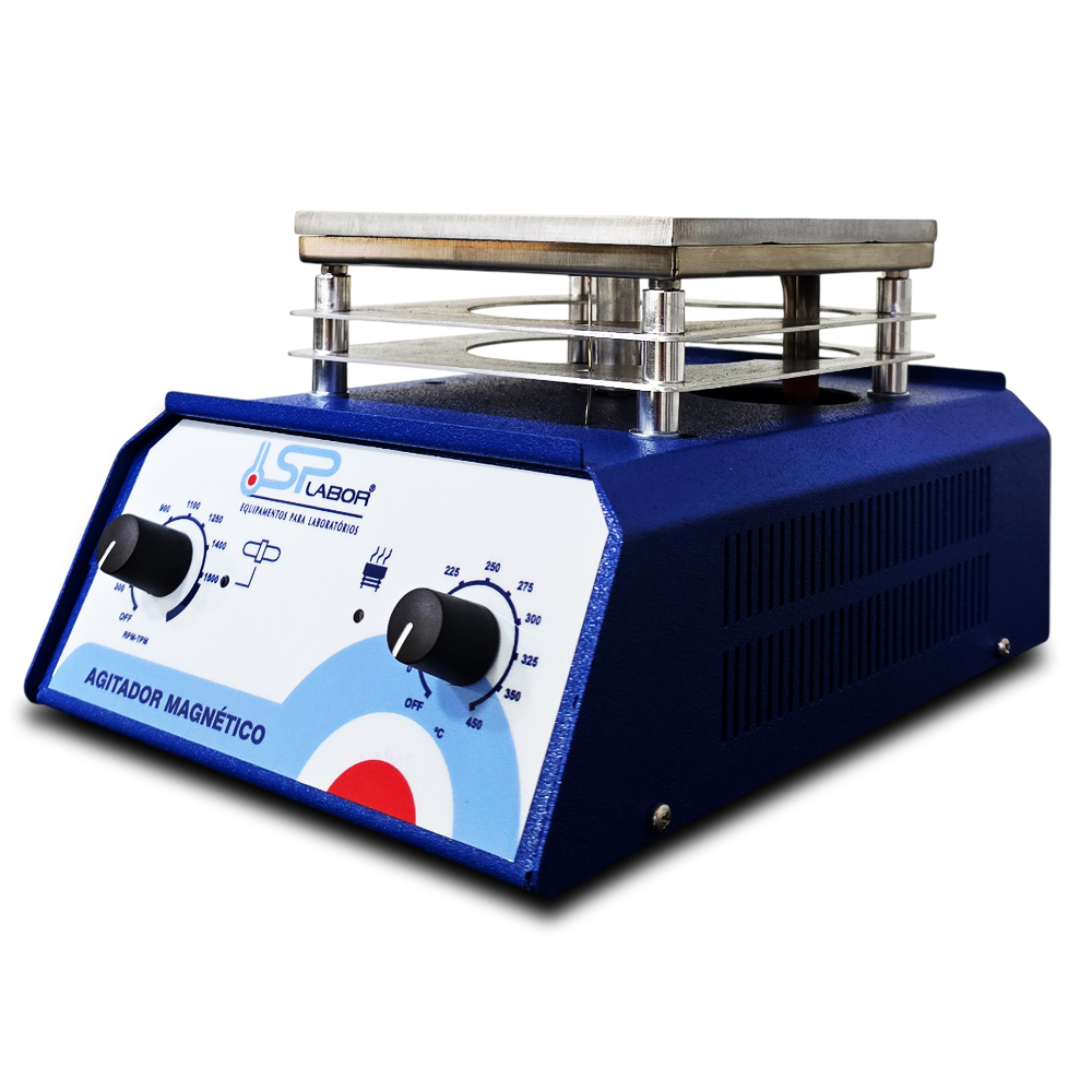 Agitador Magnetico com Aquecimento SP 160E 23 Agitador Magnético com Aquecimento - SP-160E (23)