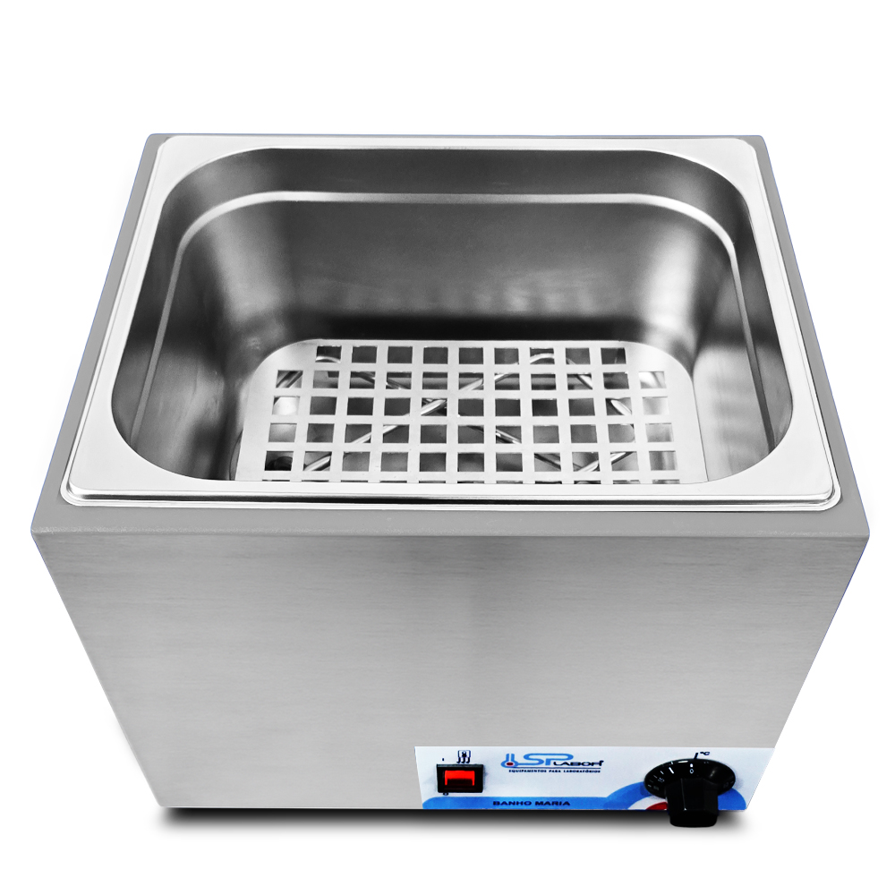Banho Maria Analogico em Aco Inox 12 Litros 13 Banho Maria Analógico em Aço Inox - 12 Litros (13)