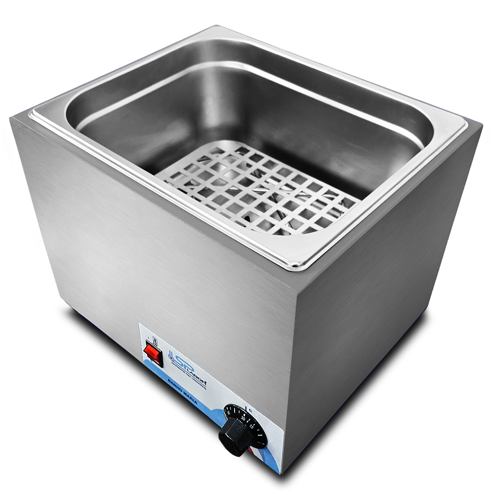 Banho Maria Analogico em Aco Inox 12 Litros 14 Banho Maria Analógico em Aço Inox - 12 Litros (14)