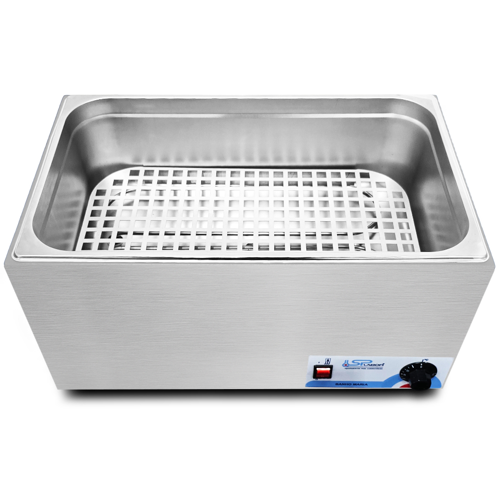 Banho Maria Analogico em Aco Inox 16 Litros 20 Banho Maria Analógico em Aço Inox - 16 Litros (20)