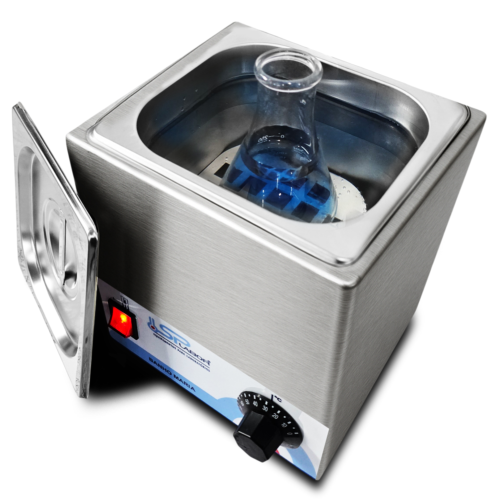 Banho Maria Analogico em Aco Inox 2 Litros 12 Banho Maria Analógico em Aço Inox - 2 Litros (12)
