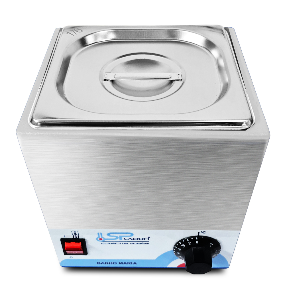 Banho Maria Analogico em Aco Inox 2 Litros 5 Banho Maria Analógico em Aço Inox - 2 Litros (5)