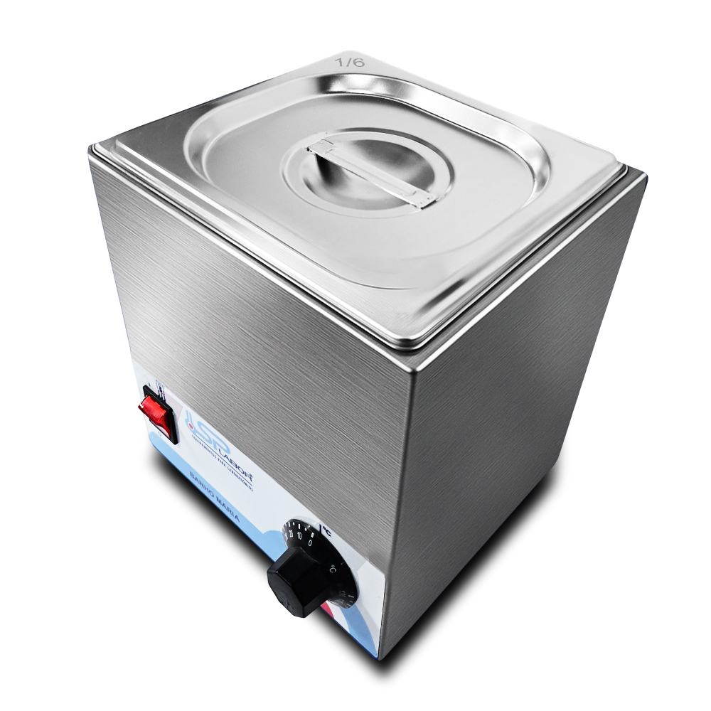 Banho Maria Analogico em Aco Inox 2 Litros 6 Banho Maria Analógico em Aço Inox - 2 Litros (6)