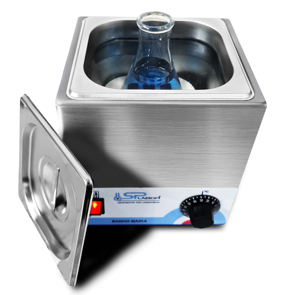 Banho Maria Analogico em Aco Inox 2 Litros 7 Banho Maria Analógico em Aço Inox - 2 Litros (7)