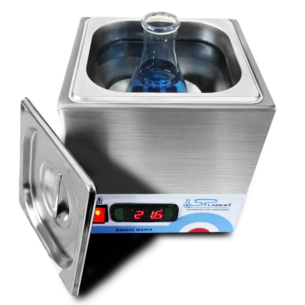 Banho Maria Digital em Aco Inox 2 Litros 200°C 3 Banho Maria Digital em Aço Inox - 2 Litros - 200°C (3)