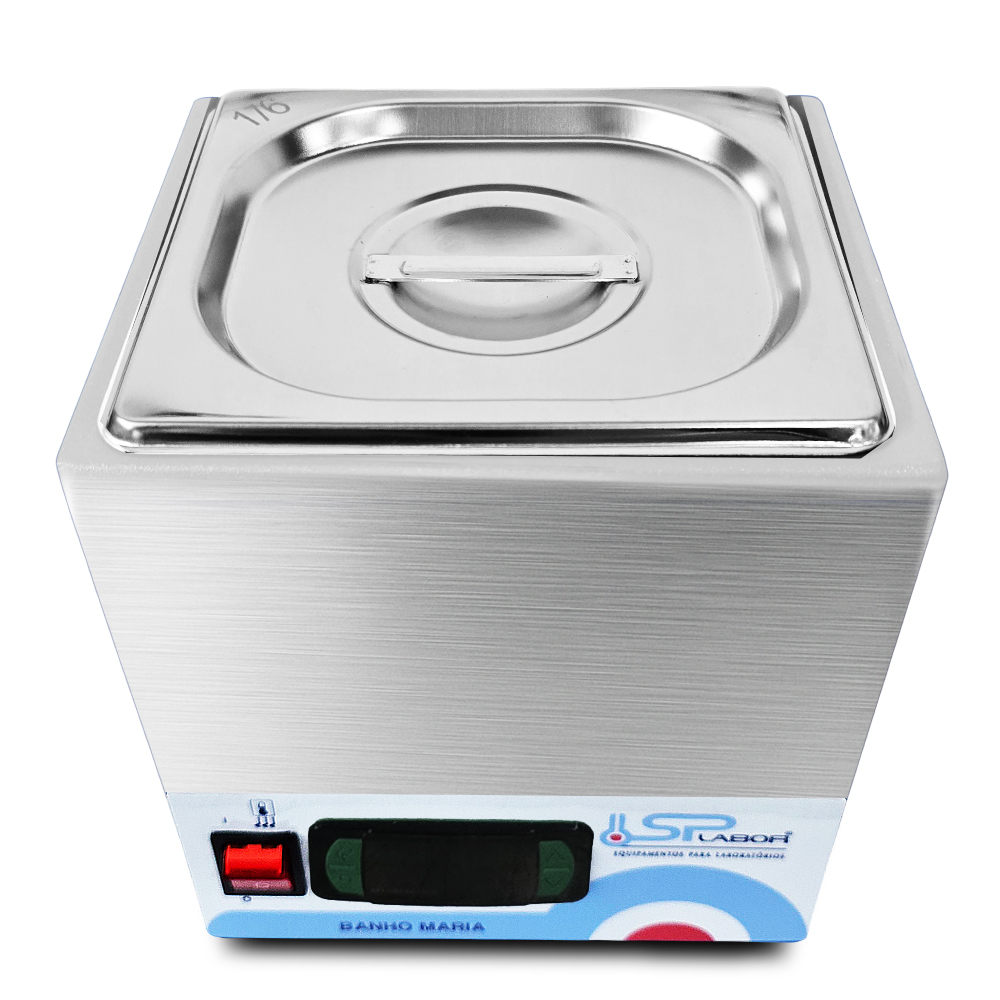 Banho Maria Digital em Aco Inox 2 Litros 200°C 9 Banho Maria Digital em Aço Inox - 2 Litros - 200°C (9)