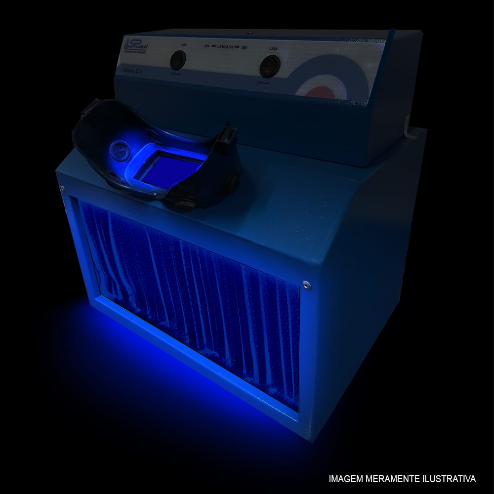 Camara UV para Analise Ultravioleta Escura Aplicações e Segurança da Luz UV em Laboratórios