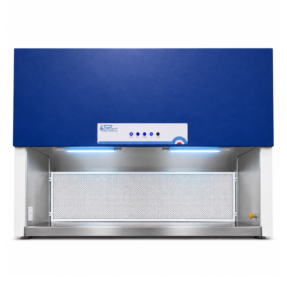 Capela de Fluxo Laminar Horizontal SP 1890 4 Capela de Fluxo Laminar Horizontal de Bancada com Área de Trabalho Inox - Dimensões Internas (LxPxA) 1890x504x665mm - Modelo SP-1890/6-HI - SPLABOR (@) - Imagem 3
