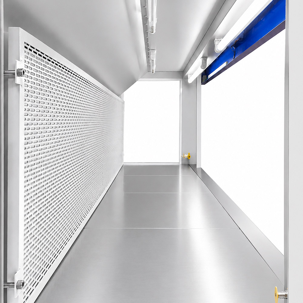 Capela de Fluxo Laminar com Lateral de Vidro SP 1890F 14 Capela de Fluxo Laminar Horizontal de Bancada com Laterais em Vidro - Dimensões Internas (LxPxA) 1890x504x665mm - Modelo SP-1890/6-HLV - SPLABOR (@) - Imagem 14