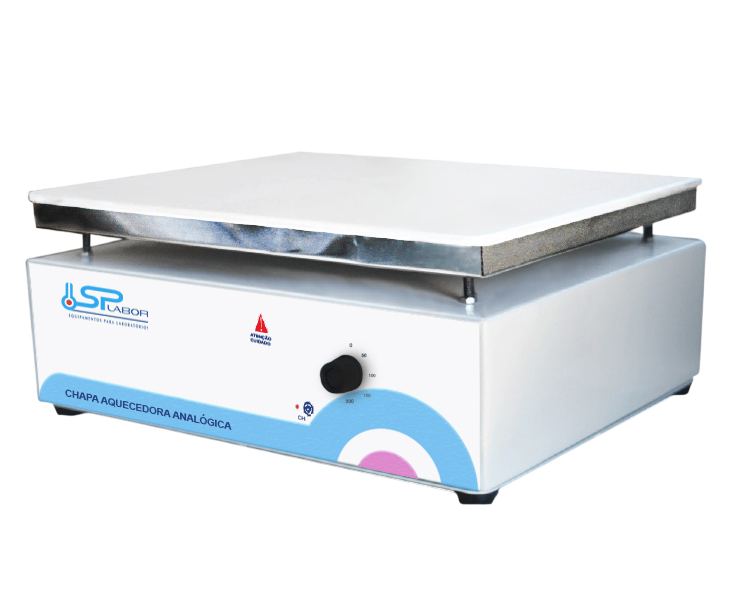 Chapa Aquecedora Analogica com Plataforma de Aco Chapa Aquecedora Analógica com Plataforma de Aço Inox