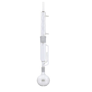 Extrator de Soxhlet Completo - (Corneta, Condensador e Balão)