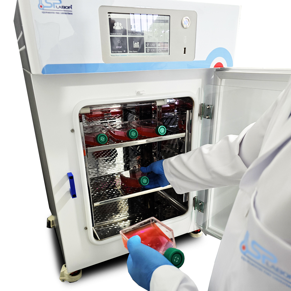 Incubadora de CO² – Jaquetada de Ar – Capacidade 160 Litros 12 Incubadora de CO² – Jaquetada de Ar – Capacidade 160 Litros 12