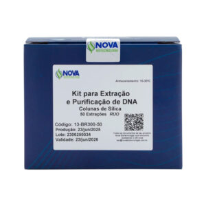 Kit para extração e purificação de DNA com colunas de Sílica