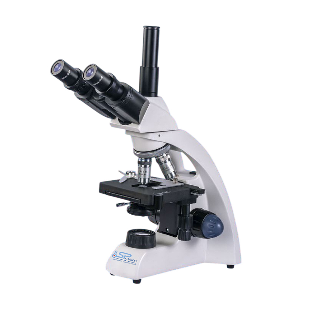 Microscopio Biologico Trionocular SP M104 B Microscópio Biológico Trionocular - SP-M104-B