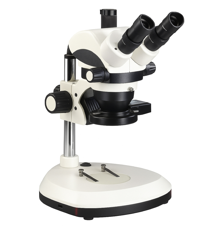Microscopio Estereoscopio Trinocular SZT LED Microscópio Estereoscópio Trinocular - SZT-LED