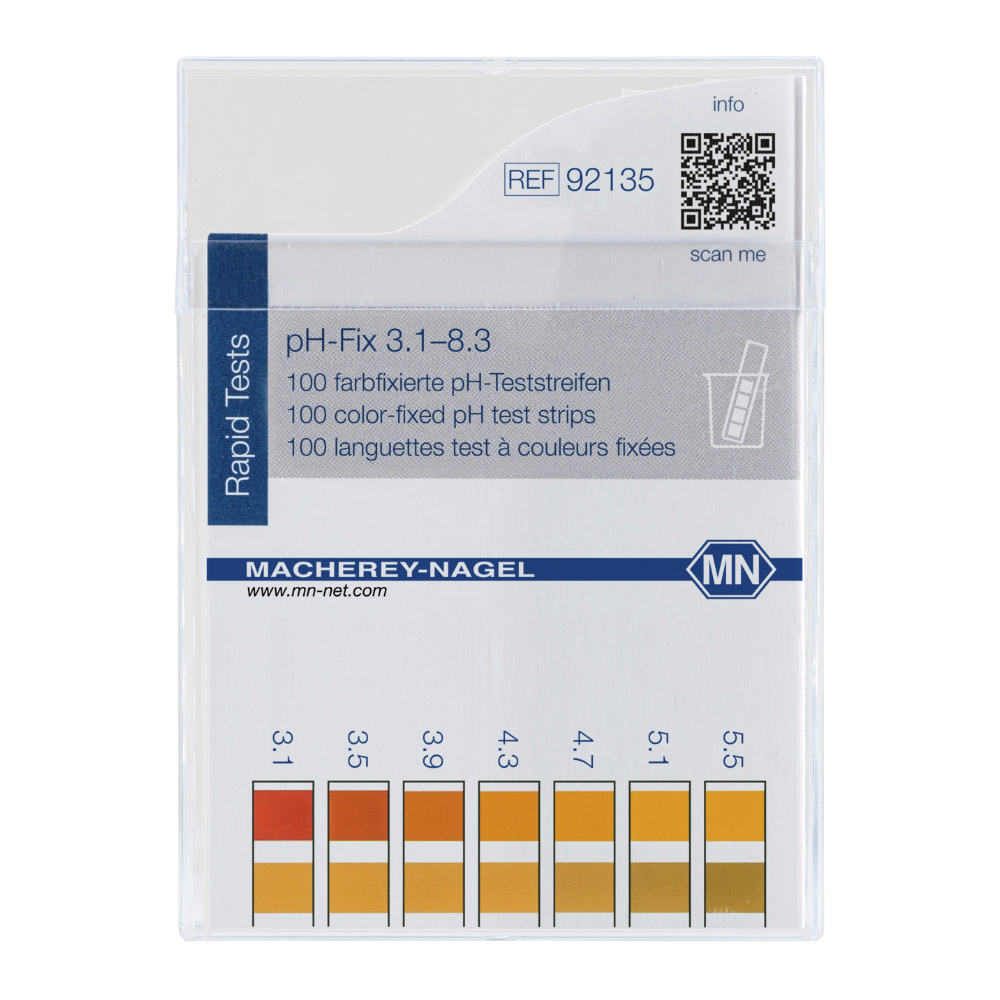 Papel Indicador de pH FIX 92135 Papel Indicador de pH FIX - 92135