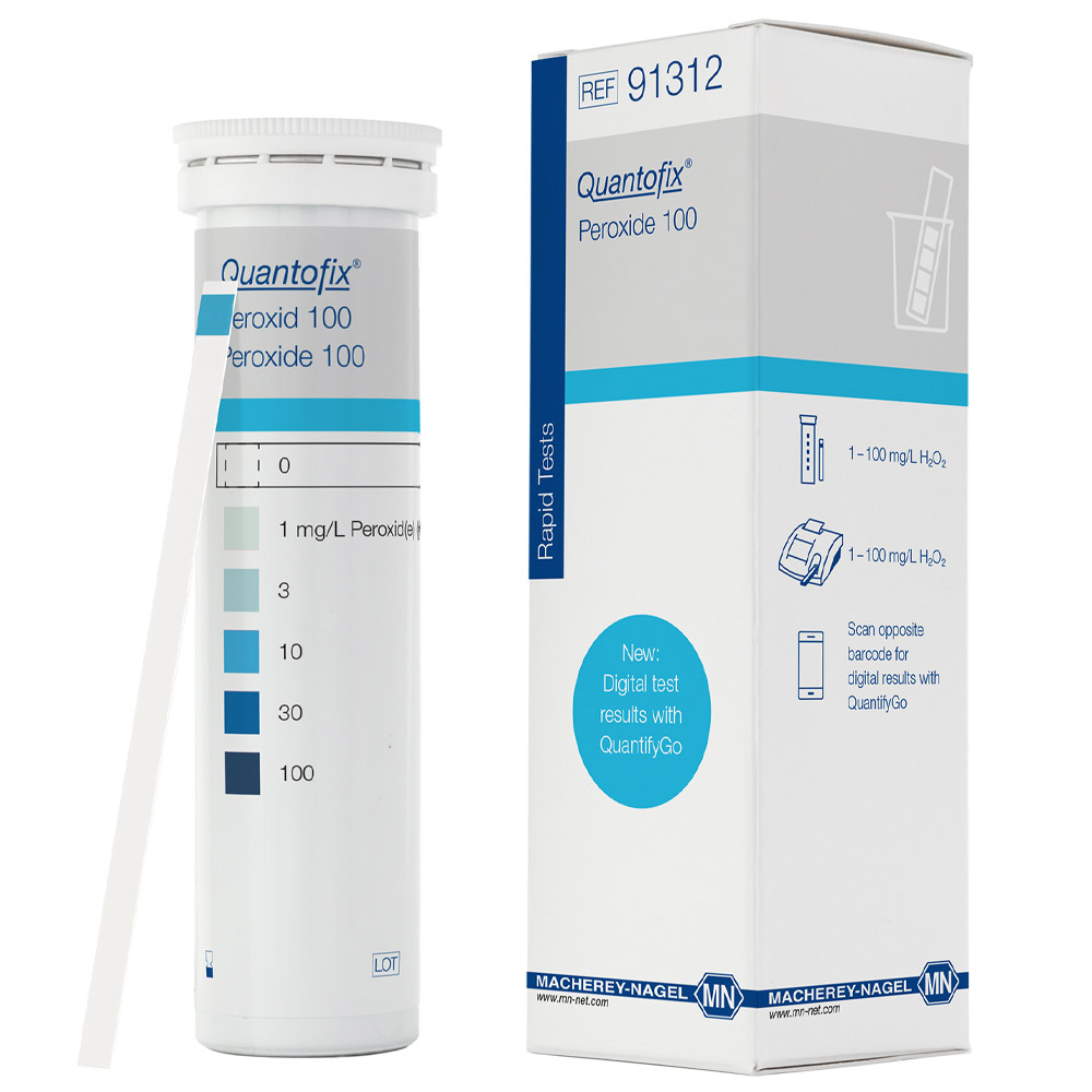 Teste Semi Quantitativo QUANTOFIX Peroxido 91312 Teste Semi-Quantitativo QUANTOFIX Peróxido - 91312