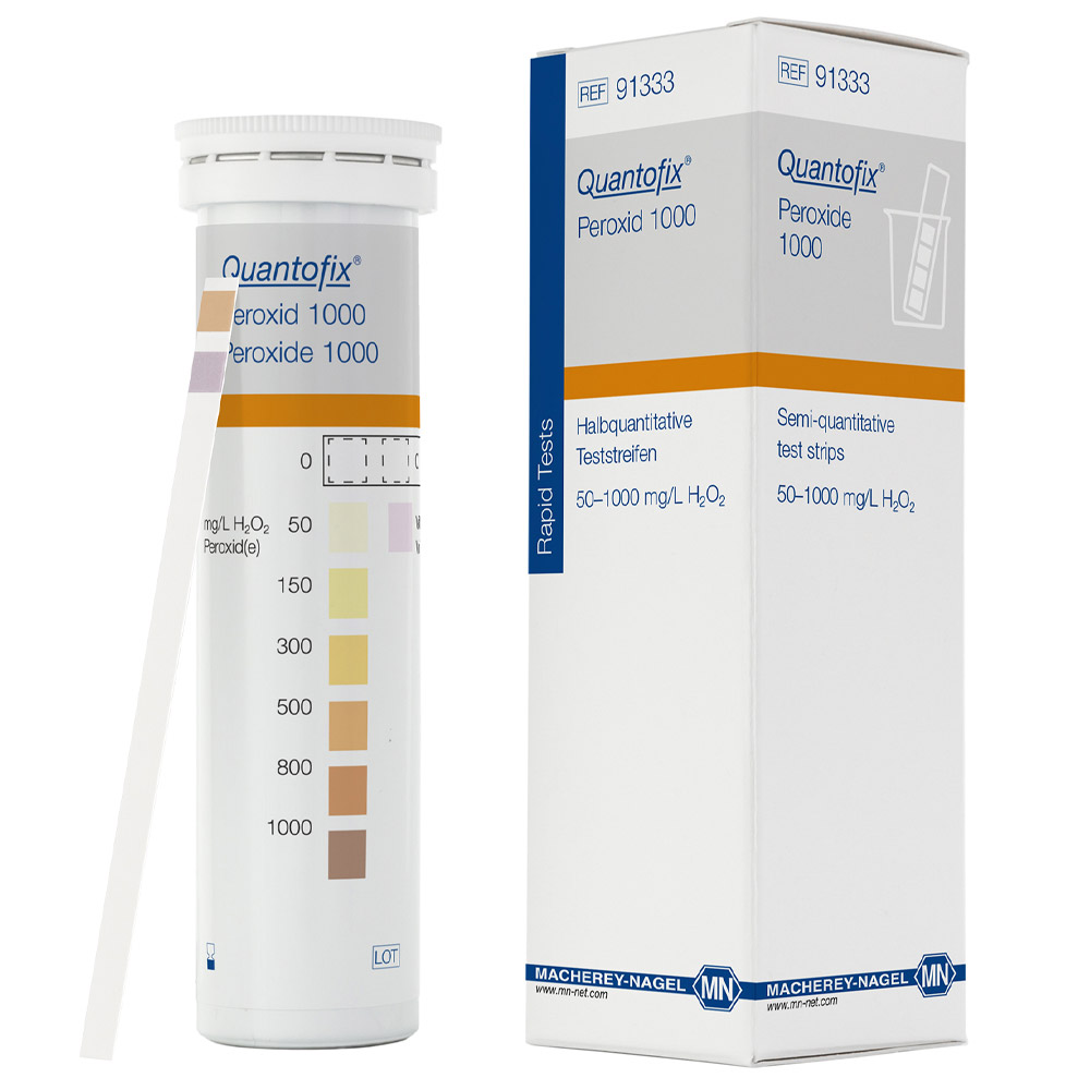 Teste Semi Quantitativo QUANTOFIX Peroxido 91333 Teste Semi-Quantitativo QUANTOFIX Peróxido - 91333