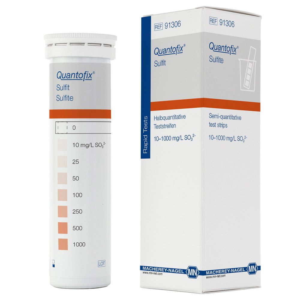 Teste Semi Quantitativo QUANTOFIX Sulfito 91306 Teste Semi-Quantitativo QUANTOFIX Sulfito - 91306