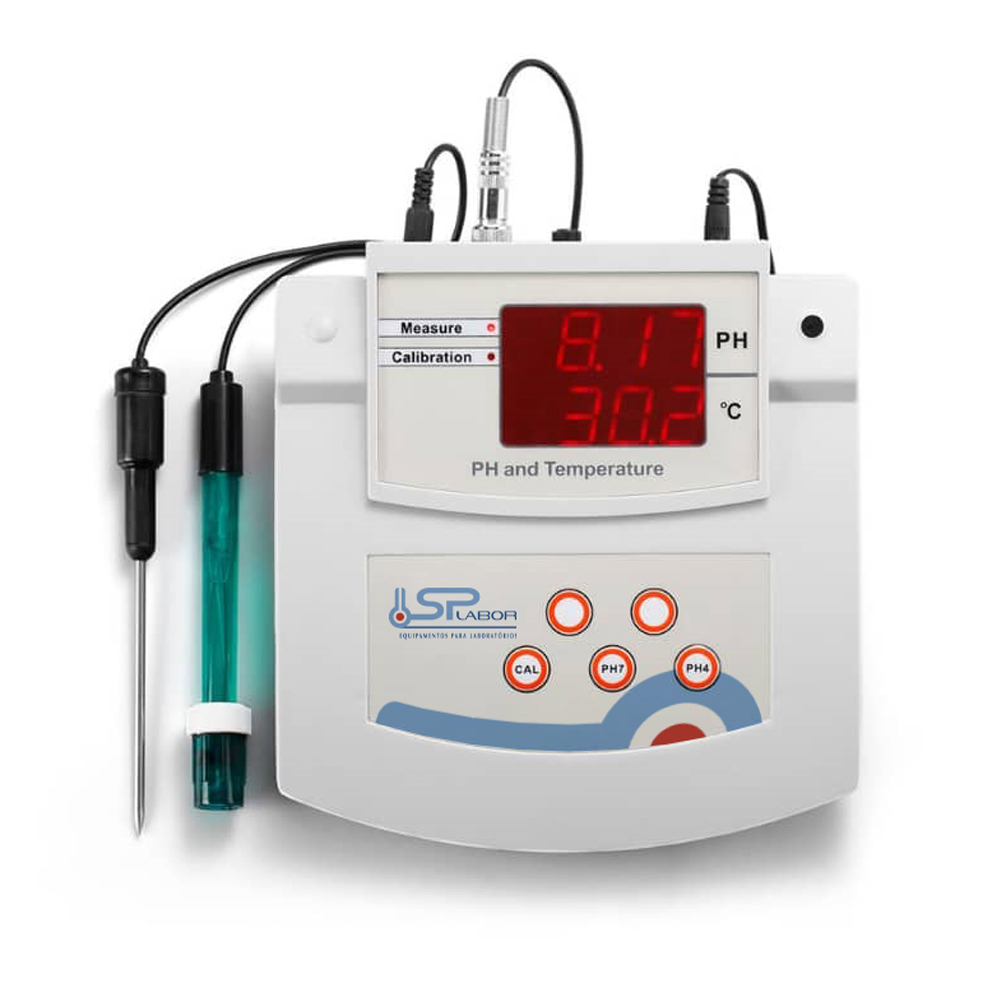 Medidor de pH de Bancada SP PH 14ATC 2 Medidor de pH carne: Controle essencial qualidade.