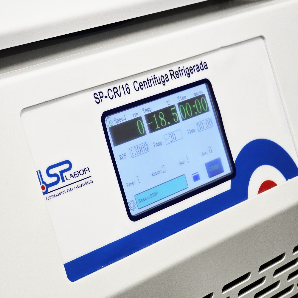 Centrifuga de Bancada Refrigerada Digital SP CR 16 14 Para que serve uma centrífuga de laboratório? Aplicações
