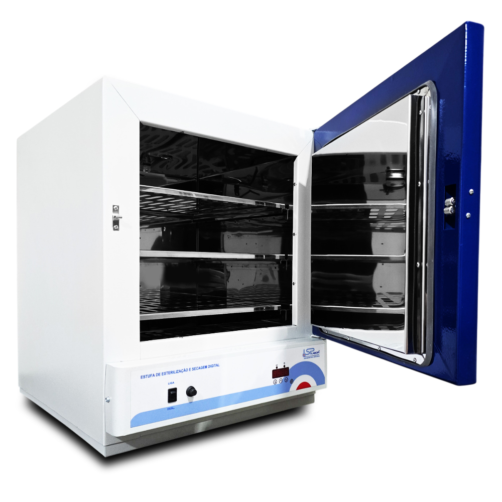 Estufa de Secagem e Esterilizacao com Interior em Aco Inox 2 Estufa de Secagem e Esterilização com Interior em Aço Inox (2)