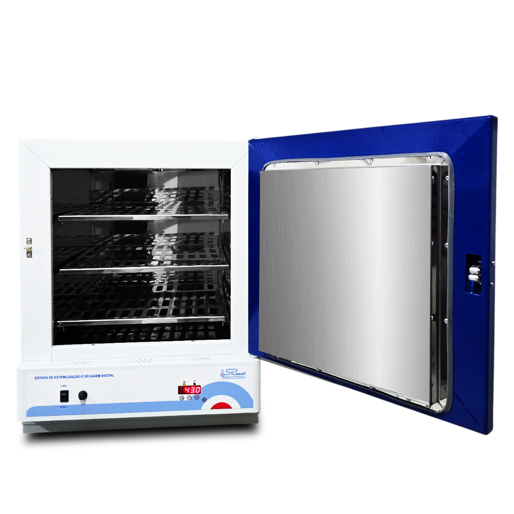Estufa de Secagem e Esterilizacao com Interior em Aco Inox 9 Estufa de Secagem e Esterilização com Interior em Aço Inox (9)