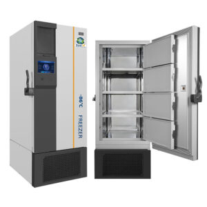 Ultra Freezer - Com Touch Screen e Resfriamento Duplo - Faixa de Temperatura -40°C a -86°C - Capacidade 580 Litros - Modelo MD-86L580BS - MIDEA BIOMEDICAL