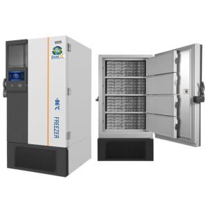 Ultra Freezer - Com Touch Screen e Resfriamento Duplo - Faixa de Temperatura -40°C a -86°C - Capacidade 720 Litros - Modelo MD-86L720BS - MIDEA BIOMEDICAL