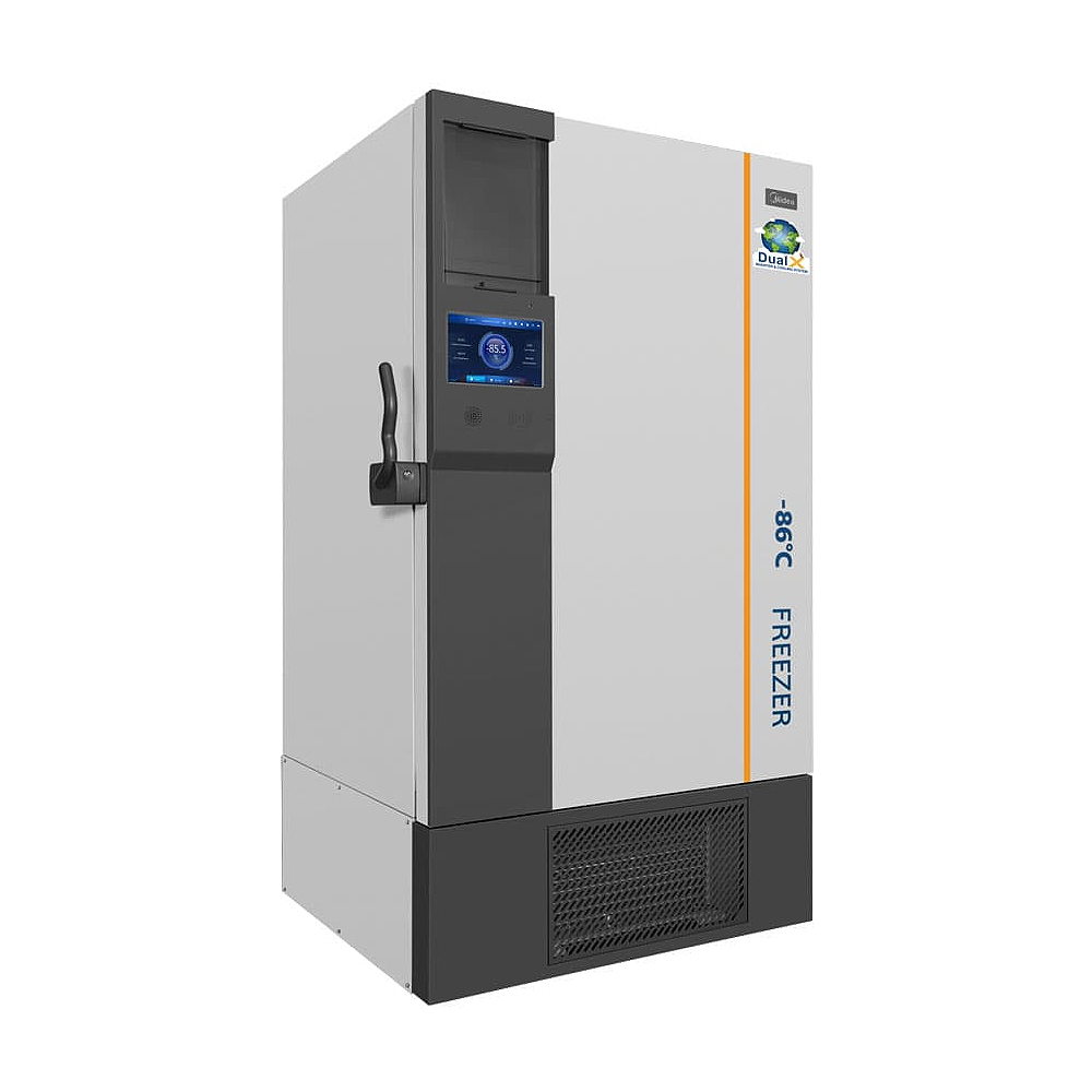 Ultra Freezer DUAL X 860 Litros 2 Ultra Freezer - Com Touch Screen e Resfriamento Duplo - Faixa de Temperatura -40°C a -86°C - Capacidade 860 Litros - Modelo MD-86L860BS - MIDEA BIOMEDICAL - Imagem 2