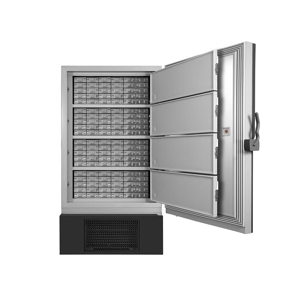 Ultra Freezer DUAL X 860 Litros 3 Ultra Freezer - Com Touch Screen e Resfriamento Duplo - Faixa de Temperatura -40°C a -86°C - Capacidade 860 Litros - Modelo MD-86L860BS - MIDEA BIOMEDICAL - Imagem 4